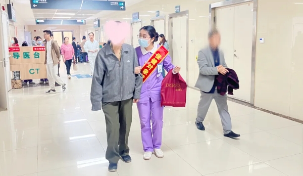 美而特导医真情服务获省军区九旬离休干部亲笔表扬